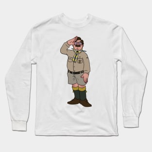 Pat Salute - BBC Ghosts Long Sleeve T-Shirt